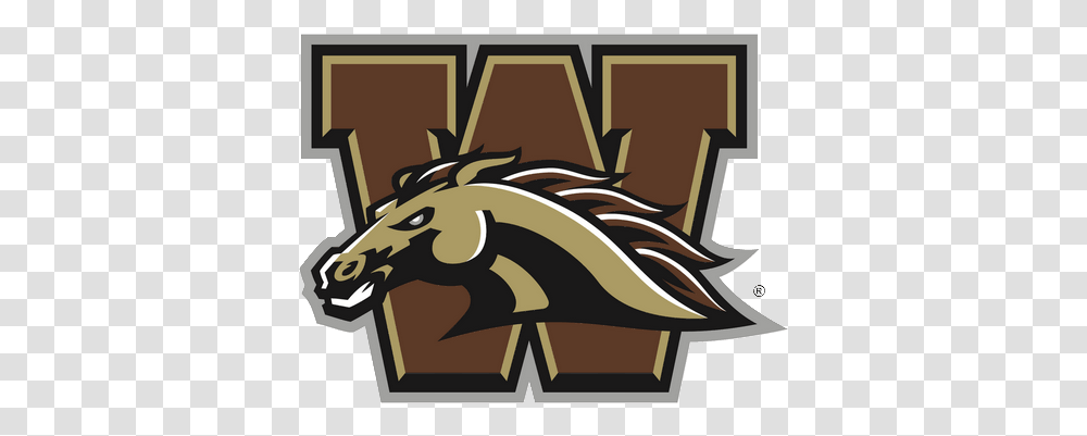 Western Michigan Broncos Logo Western Michigan University, Dragon, Rug, Statue Transparent Png
