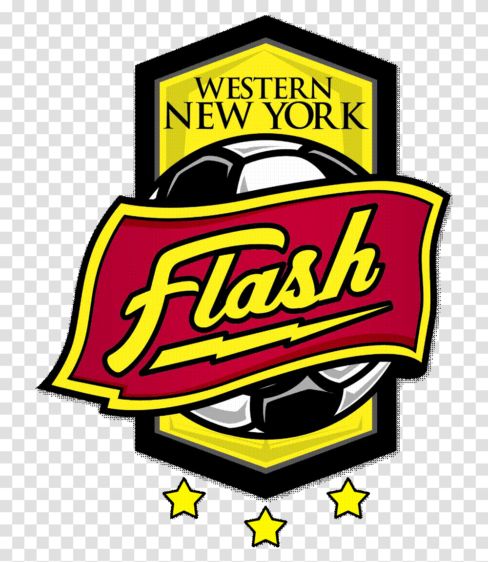 Western New York Flash Academy Announces Partnership With Western New York Flash, Logo, Symbol, Trademark, Poster Transparent Png