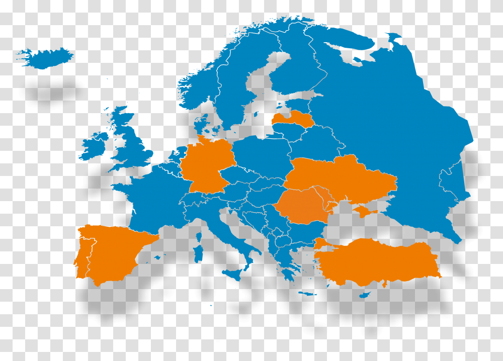 Western Palearctic, Map, Diagram, Plot, Atlas Transparent Png