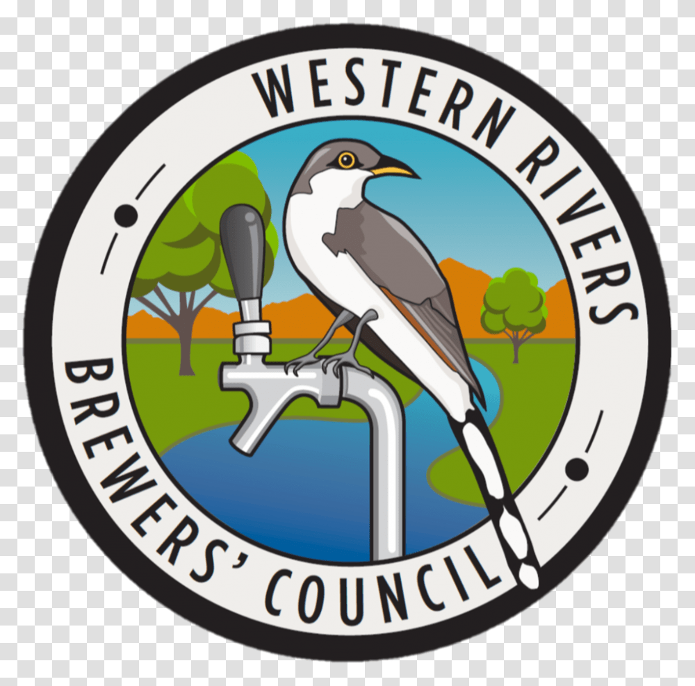 Western Rivers Brewers Council Audubon Arizona, Label, Bird, Animal Transparent Png