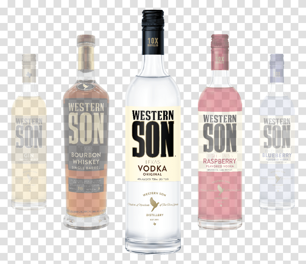 Western Son Original Vodka Vodka, Liquor, Alcohol, Beverage, Drink Transparent Png