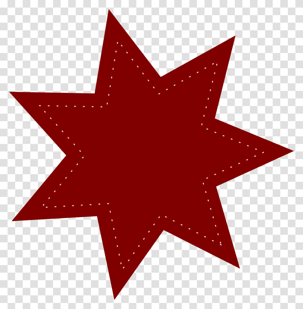 Western Star Border Clip Art Free Image, Star Symbol, Hair Slide Transparent Png
