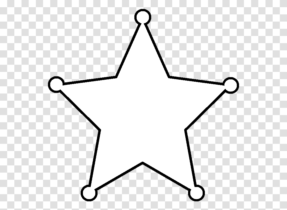 Western Star Clip Art White 5 Point Star, Star Symbol, Cross Transparent Png