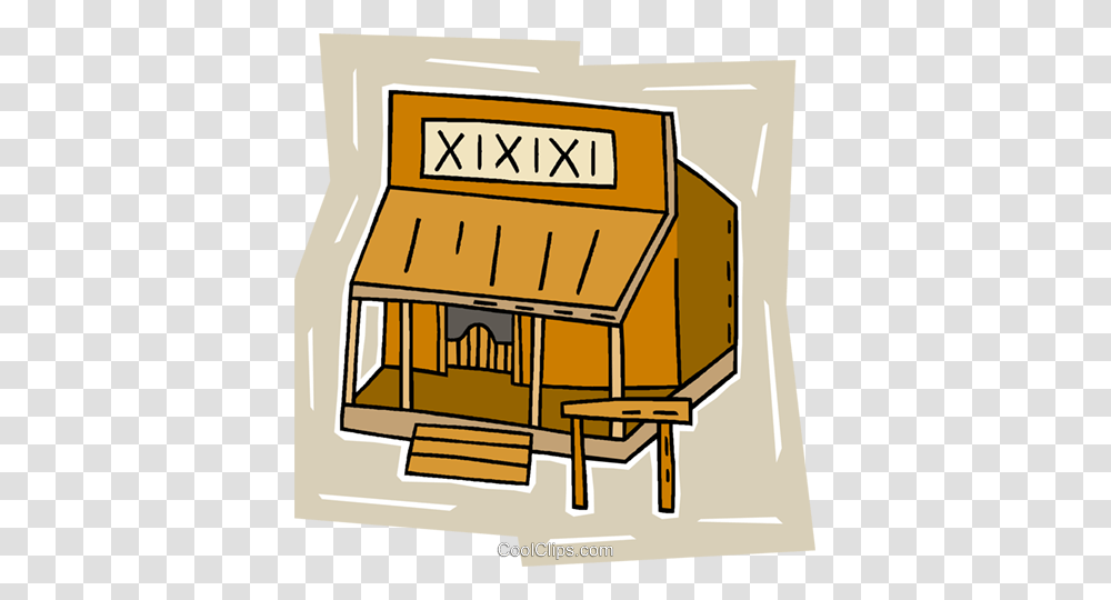 Western Town Clipart Free Clipart, Wood, Building, Housing, Plywood Transparent Png