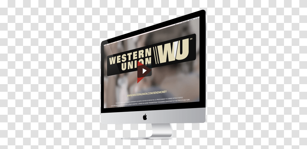 Western Union Acciones Y Valores, Electronics, Monitor, Screen, Display Transparent Png