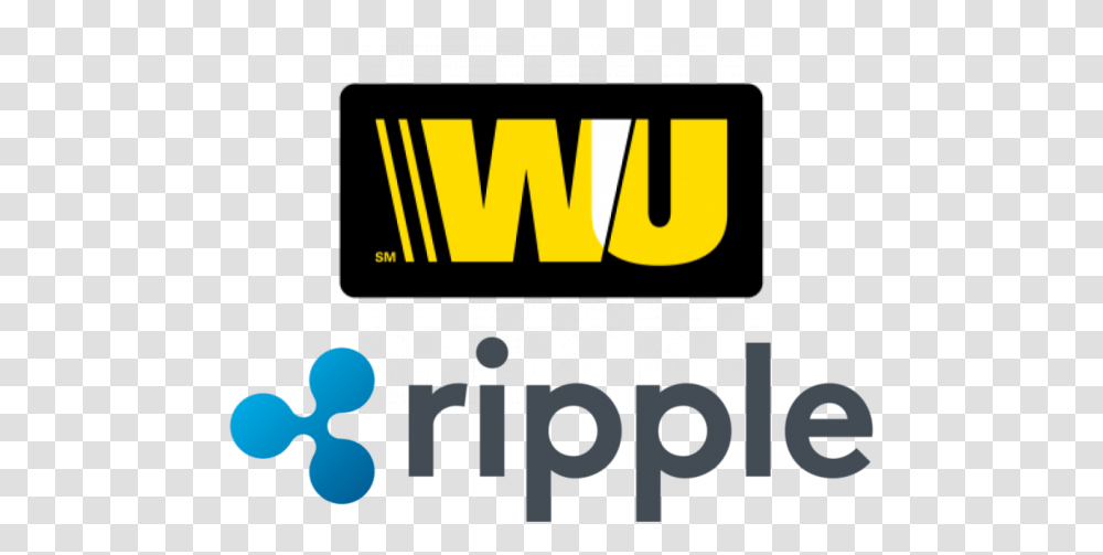 Western Union To Test Ripple Technology Western Union, Word, Logo Transparent Png
