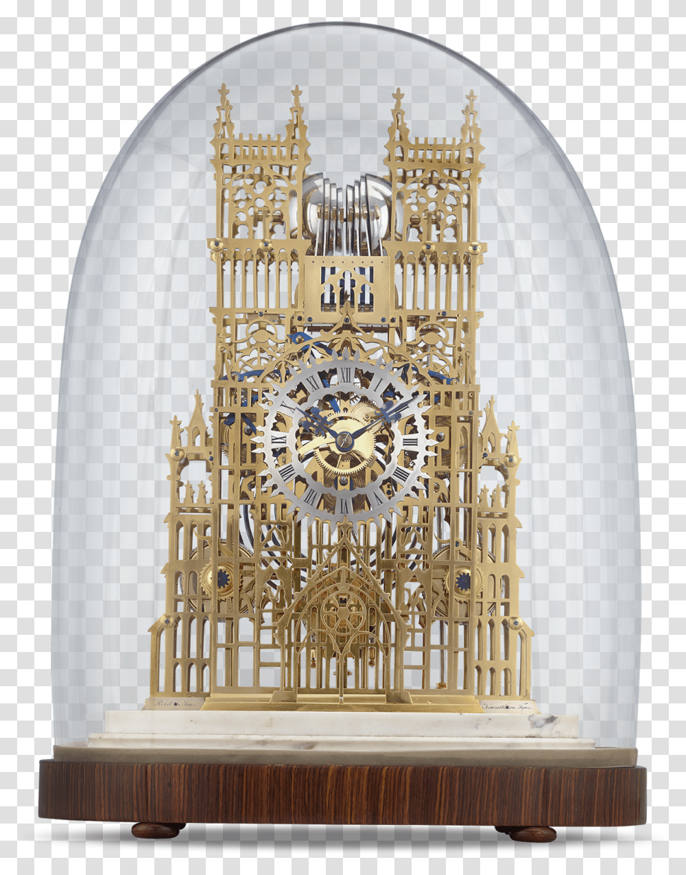 Westminster Abbey Three Train Skeleton Clock By Evans Arch, Architecture, Building, Church, Altar Transparent Png