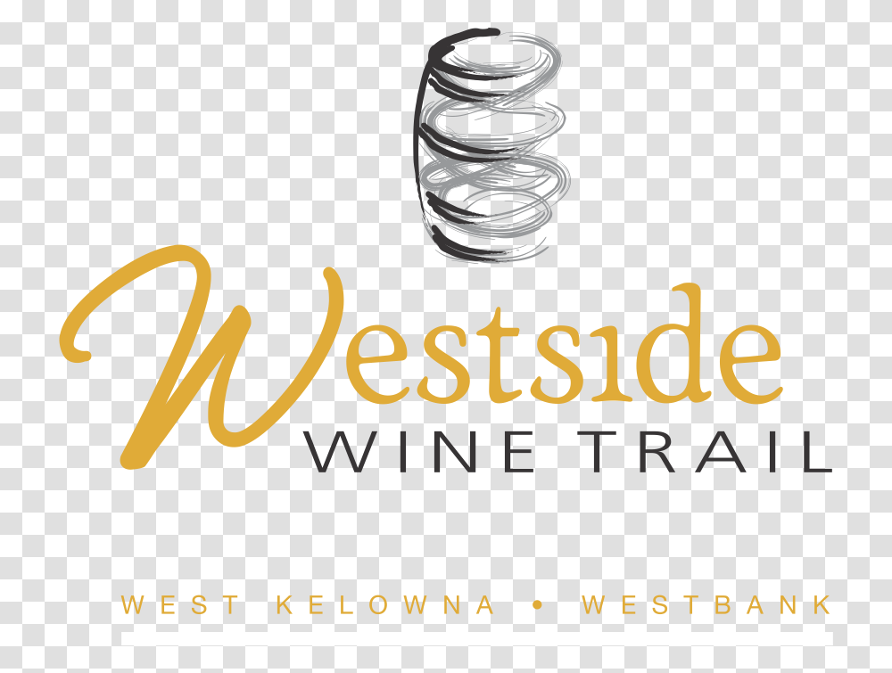 Westside Wine Trail West Kelowna Wine Trail Map, Spiral, Coil Transparent Png