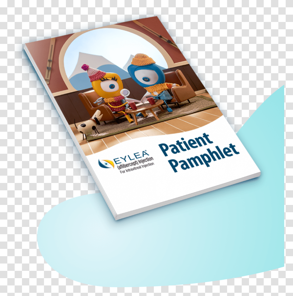Wet Amd Patient Pamphlet Download Cartoon, Flyer, Poster, Paper, Advertisement Transparent Png