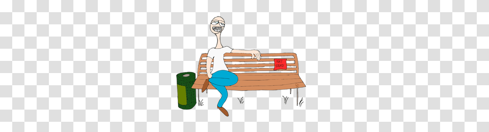 Wet Free Clipart, Furniture, Bench, Park Bench Transparent Png