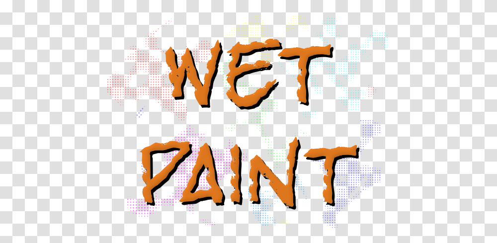 Wet Paint Calligraphy, Alphabet, Handwriting, Poster Transparent Png