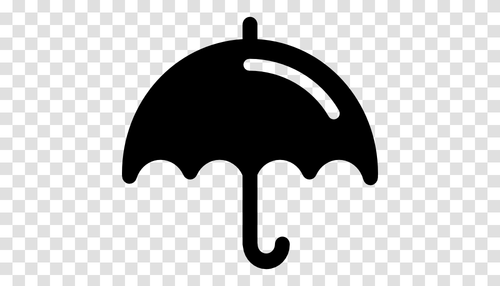 Wet Weather Raining Protection Silhouette Rain Umbrellas Icon, Gray, World Of Warcraft Transparent Png