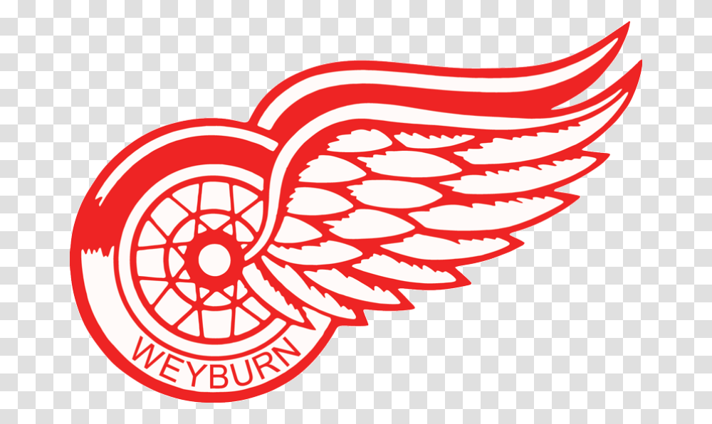 Weyburn Red Wings Logo Detroit Red Wings Hockey Logo, Trademark, Ketchup, Food Transparent Png