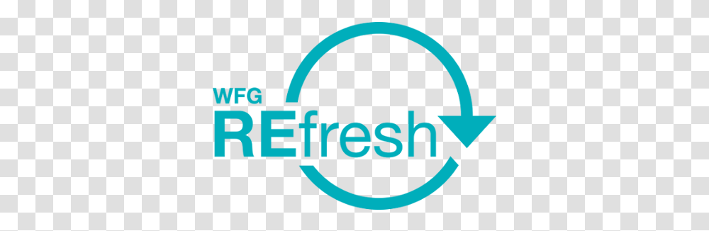 Wfg Refresh Refresh Logos, Symbol, Trademark, Text, Light Transparent Png
