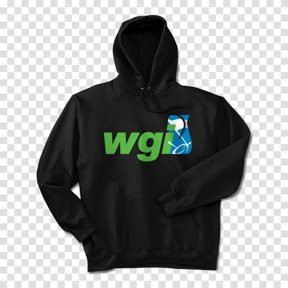 Wgi Black Hoodie, Apparel, Sweatshirt, Sweater Transparent Png