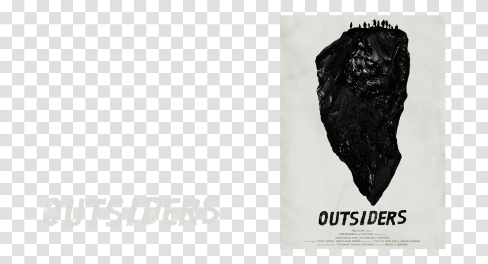 Wgn Outsiders Show Logo Proposal Igneous Rock, Bird, Animal, Poster, Advertisement Transparent Png