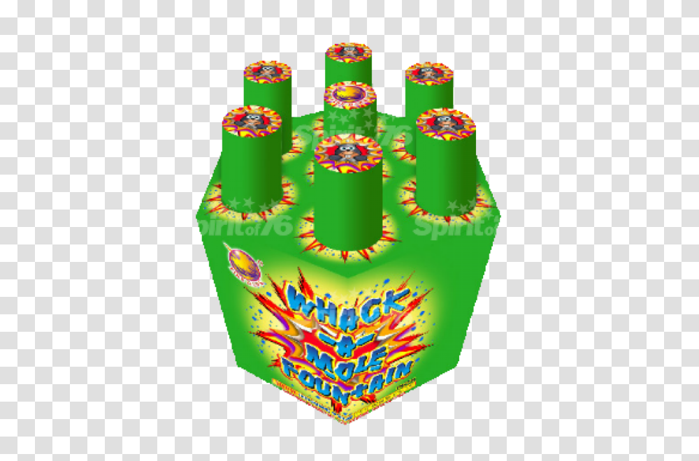 Whack A Mole Lts Fireworks, Birthday Cake, Dessert, Food, Weapon Transparent Png