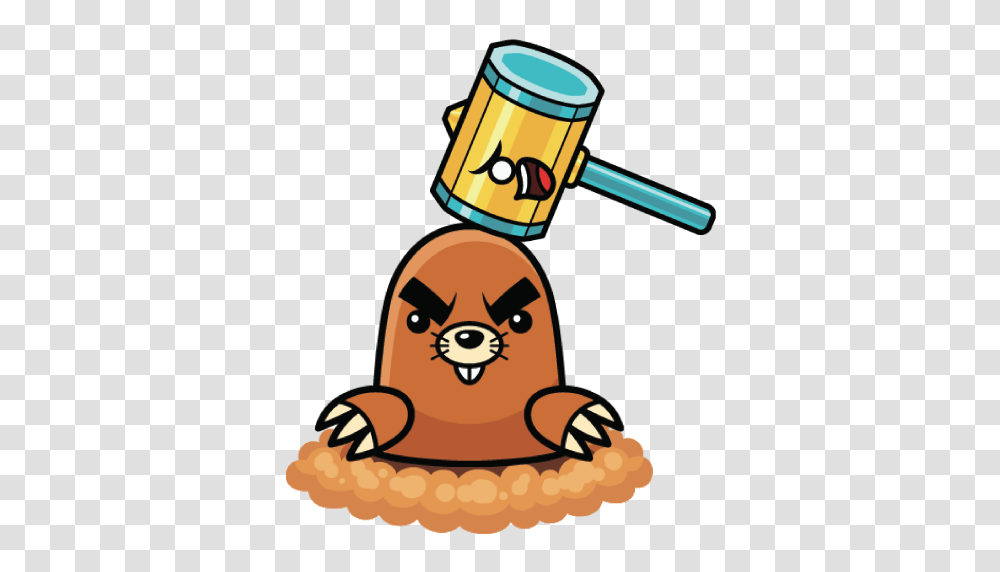 Whack A Mole, Tool, Mallet, Hammer Transparent Png
