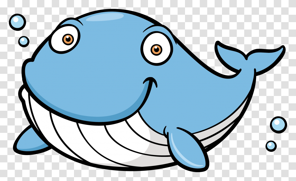 Whale Clipart Blue Whale Cartoon, Sea Life, Animal, Mammal, Beluga Whale Transparent Png