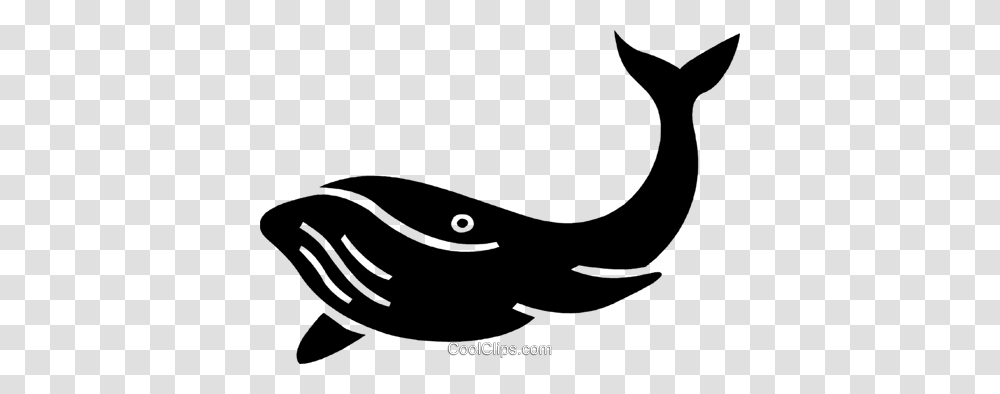 Whale Royalty Free Vector Clip Art Illustration, Animal, Mammal, Sea Life, Fish Transparent Png