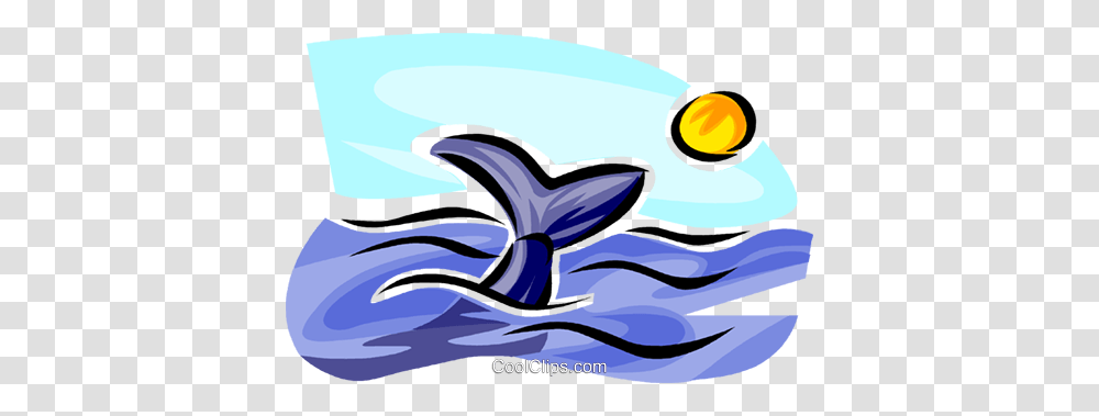 Whale Watching Royalty Free Vector Clip Art Illustration, Sea Life, Animal, Mammal, Fish Transparent Png