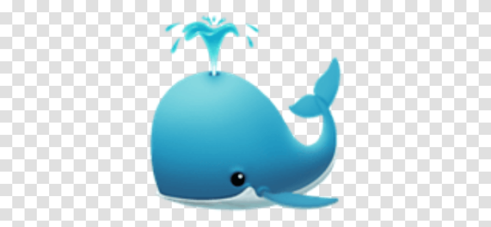 Whale Whales Cute Blue Water Emoji Imoji Applemoji Cute Blue Whale Cartoon, Animal, Sea Life, Mammal, Balloon Transparent Png