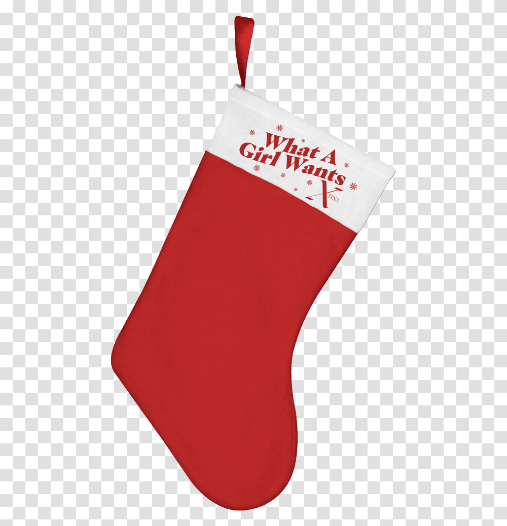 What A Girl Wants Stocking Christmas Stocking, Gift Transparent Png