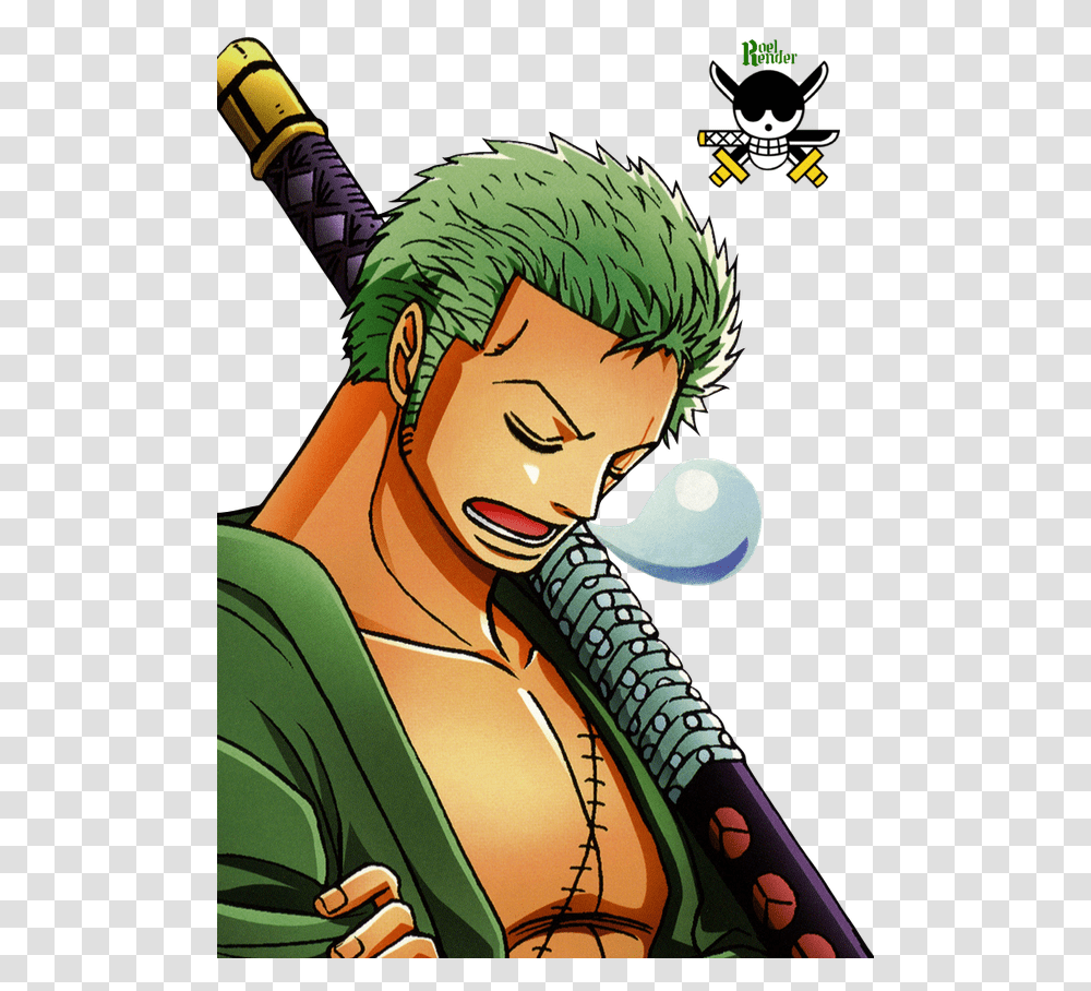 What Anime Character Would Win In A Fight Between Roronoa Anime Zoro One Piece, Comics, Book, Person, Human Transparent Png