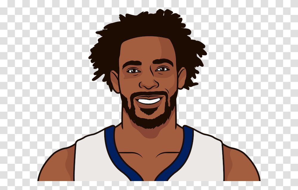 What Are Mike Conley S Most Points In A Game Against Paul George Cartoon Okc, Face, Person, Human, Hair Transparent Png