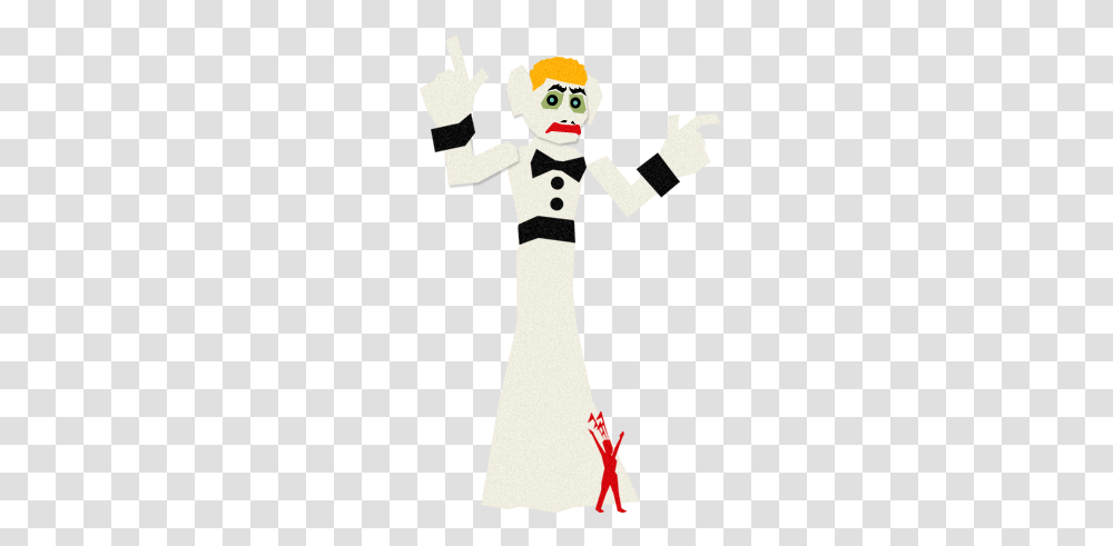 What Can I Say About Zozobra Basically They Build A Giant Every, Performer, Clown, Face, Paper Transparent Png
