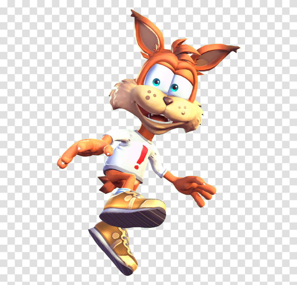 What Could Possibly Go Wrong 90s Bubsy Paws On Fire Model, Person, Human, Toy, Super Mario Transparent Png