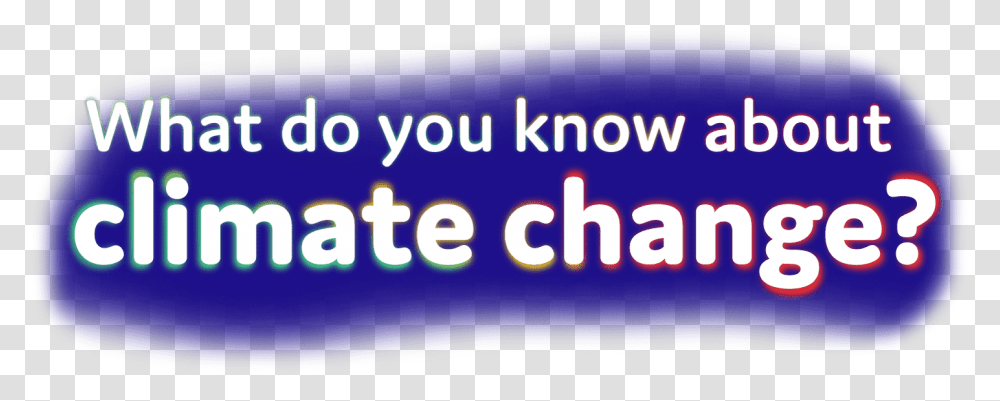 What Do You Know About Climate Change Graphic Design, Word, Alphabet, Number Transparent Png