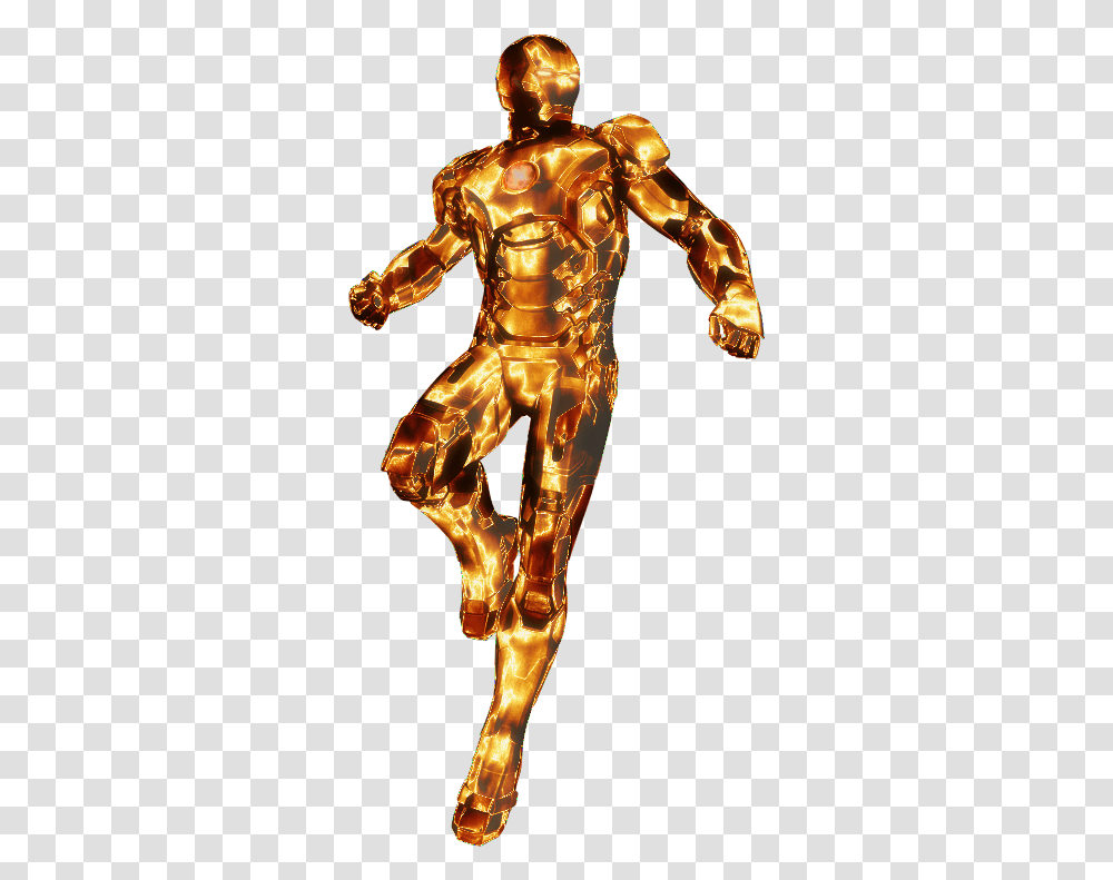 What Does The Iron Man Suit From Future Look Like If Marvel Iron Man 2099, Trophy, Gold, Toy, Bronze Transparent Png
