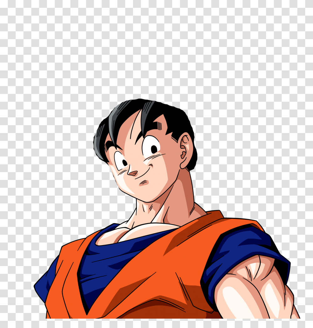 What Goku Would Look Like Without Spiked Hair Dbz, Person, Human, Neck Transparent Png