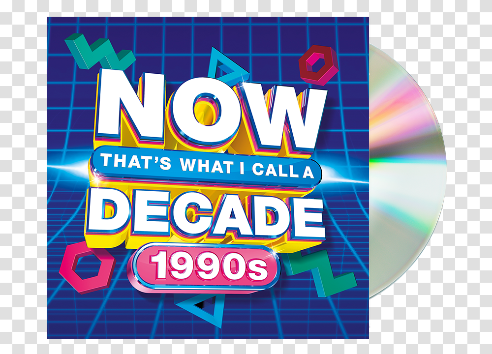 What I Call A 1990s Cd Now What I Call A Decade 1990s, Disk, Dvd, Purple, Paper Transparent Png