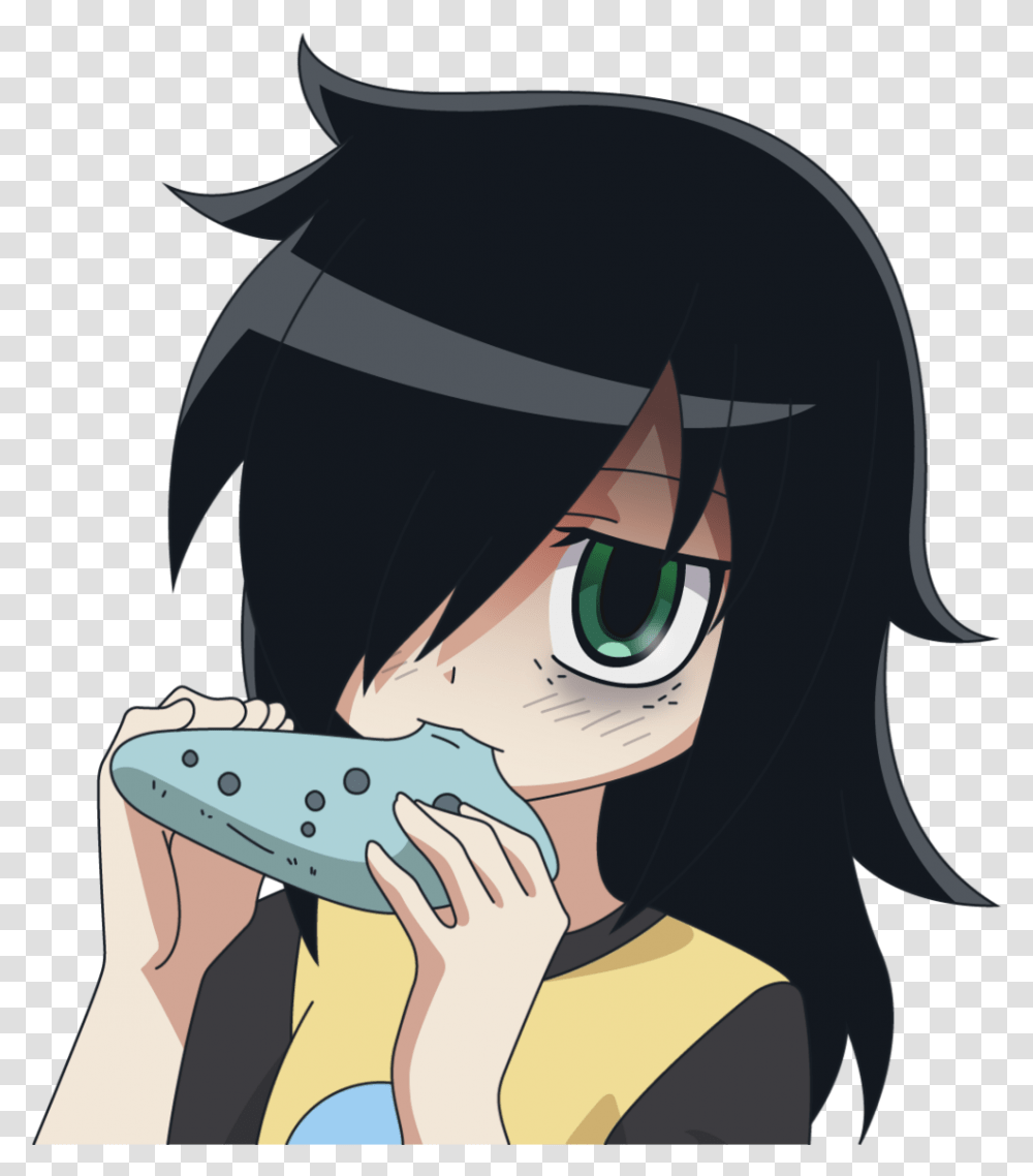 What If Your Waifu Is Tomoko, Comics, Book, Manga, Person Transparent Png