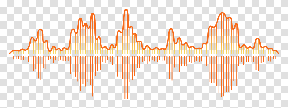 What Is An Audio Messaging App Voice Communication Orange Sound Wave, Fence, Silhouette, Text, Symbol Transparent Png