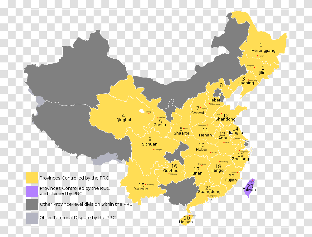 What Is Chinas Largest Province, Map, Diagram, Plot, Atlas Transparent Png