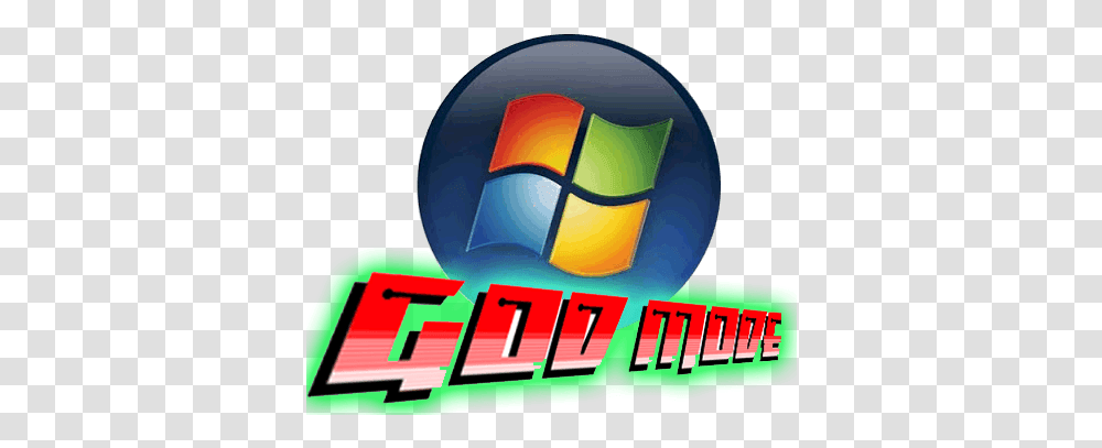 What Is God Mode How To Enable It In Windows 7 Tipsnfreeware Windows 7, Logo, Symbol, Trademark, Graphics Transparent Png