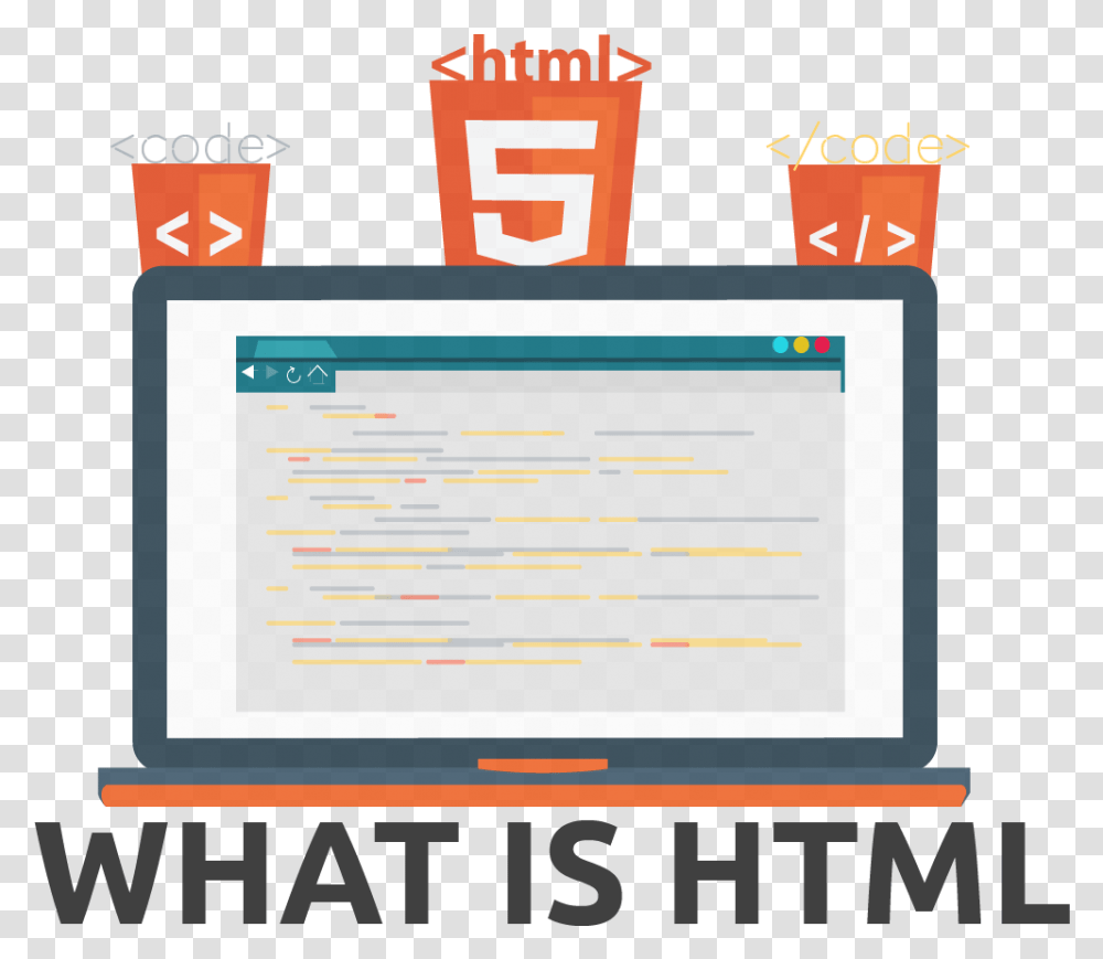 What Is Html Html Tutorial For Beginners, Monitor, Screen, Electronics Transparent Png