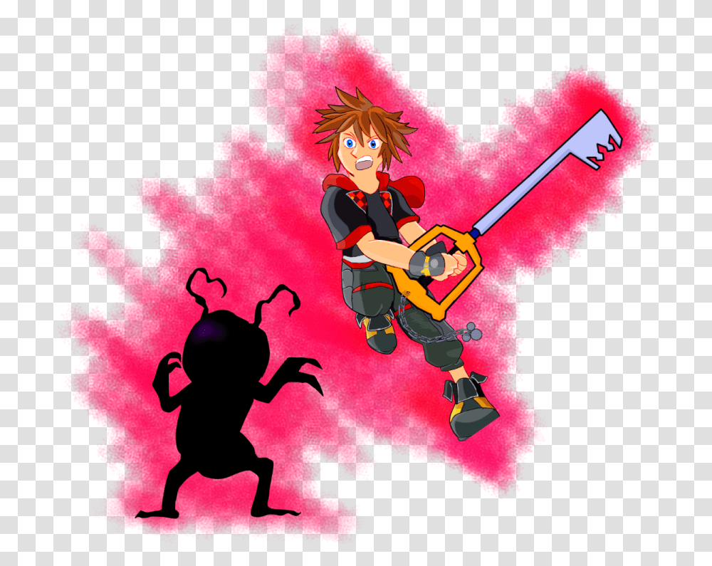 What Is Kingdom Hearts - The Saber Cartoon, Person, Human, Poster, Advertisement Transparent Png