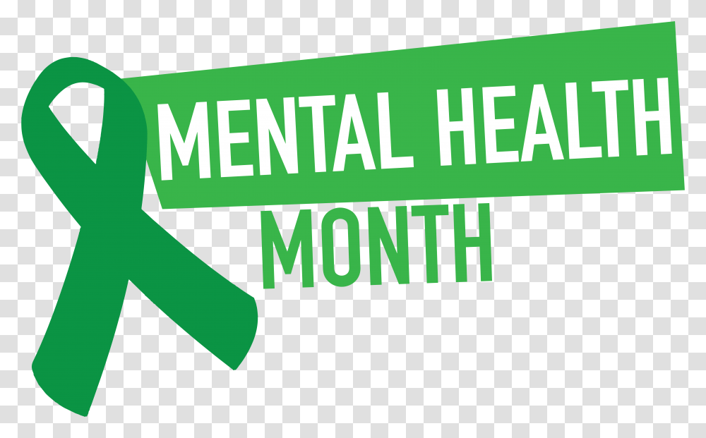 What Is Mental Health Month And Why Is It Important National Mental Health Month 2019, Word, Green Transparent Png
