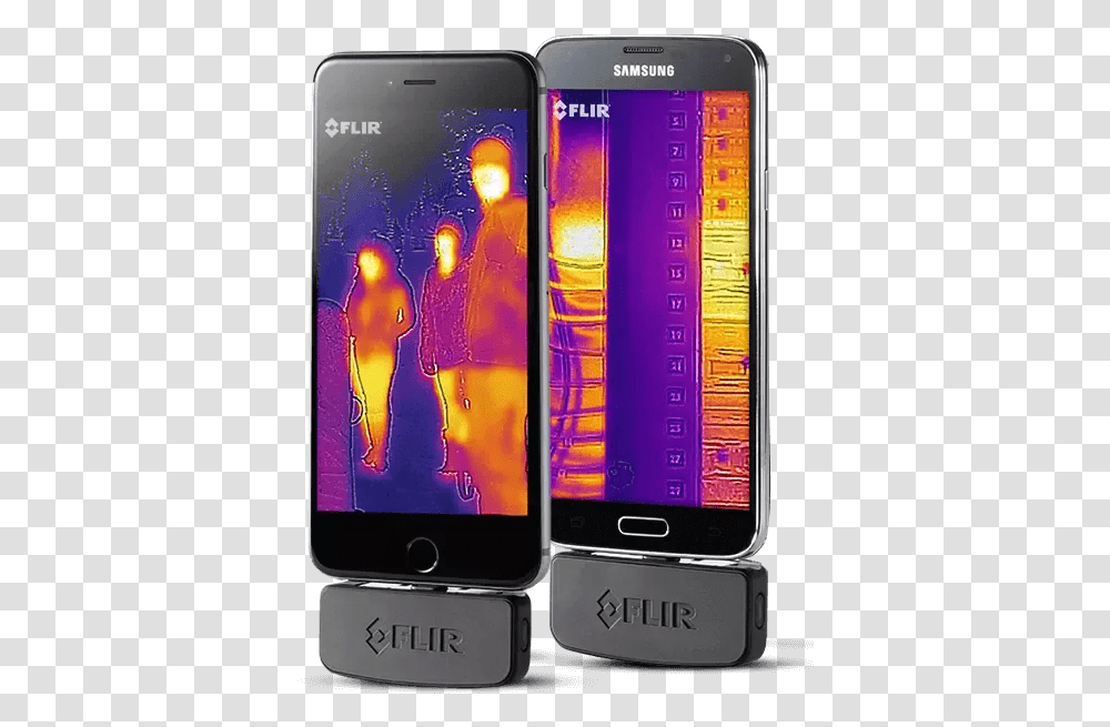 What Is One Feature In Mobile Phones Which Most Don't Flir One, Electronics, Cell Phone, Iphone Transparent Png