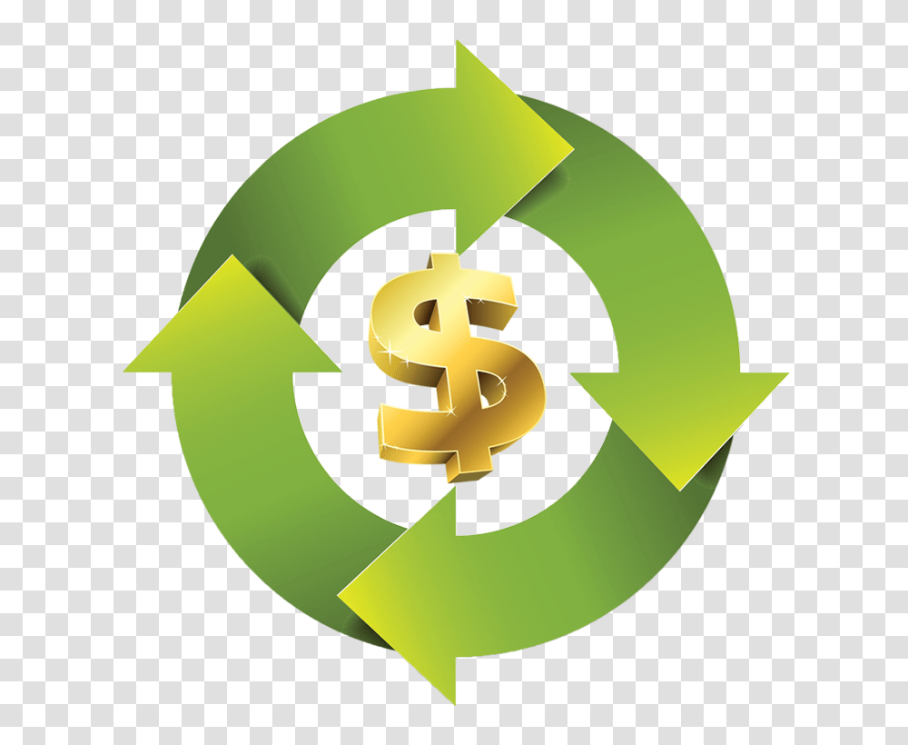 What Is Revenue Cycle Management, Recycling Symbol, Green Transparent Png