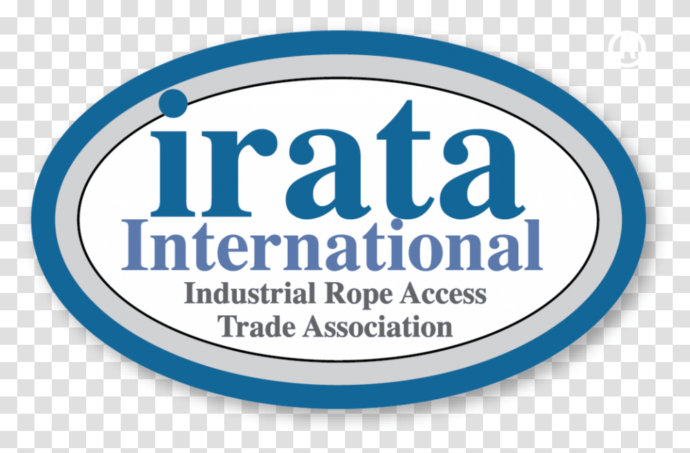 What Is Rope Access - Ontario Association Irata International Logo, Label, Text, Sticker, Symbol Transparent Png