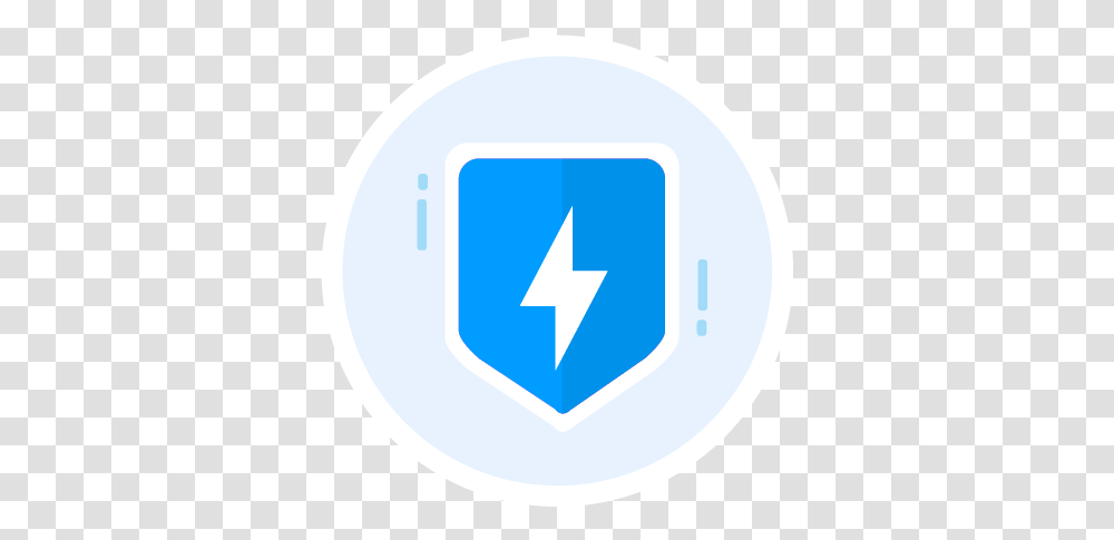 What Is The Blue Lightning Badge Circle, Symbol, Recycling Symbol, Logo, Trademark Transparent Png
