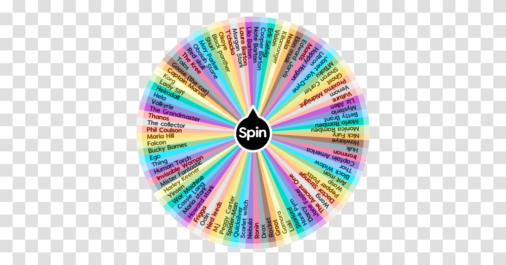 What Marvel Character Are You Spin The Wheel App Roblox Piggy Spin The Wheel, Flyer, Paper, Advertisement, Brochure Transparent Png