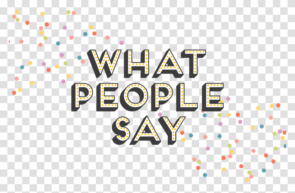 What People Say 3 Graphic Design, Alphabet, Number Transparent Png