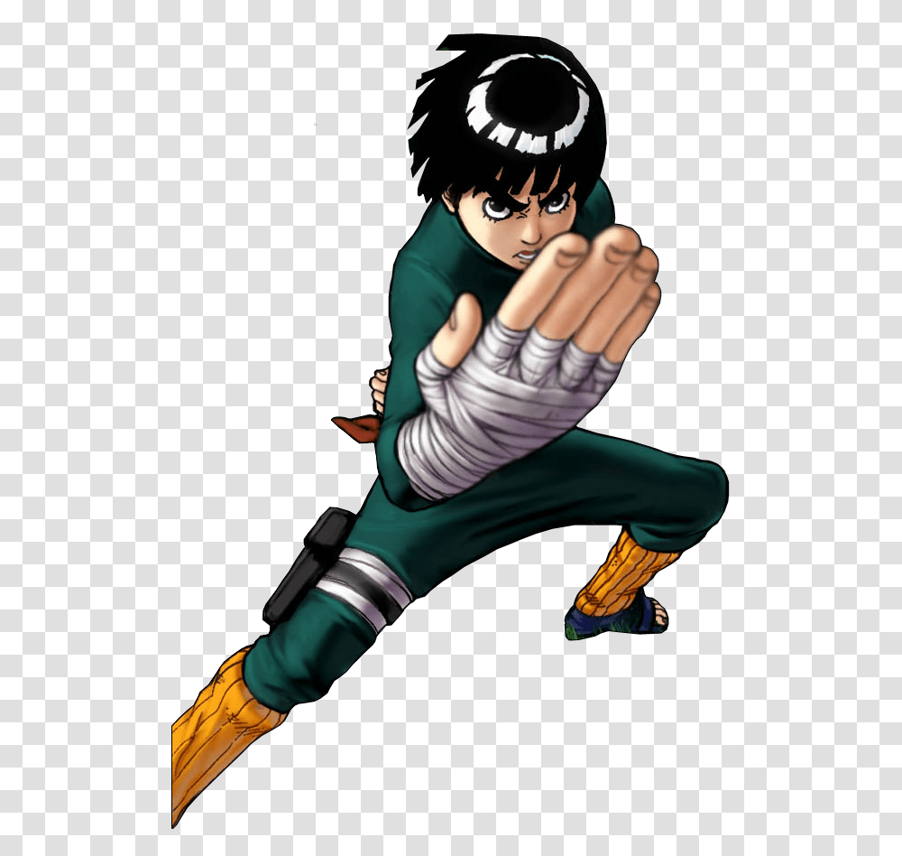 What Rock Lee Can And Cant Do With Chakra The Narutoversity, Person, Human, Hand, Manga Transparent Png