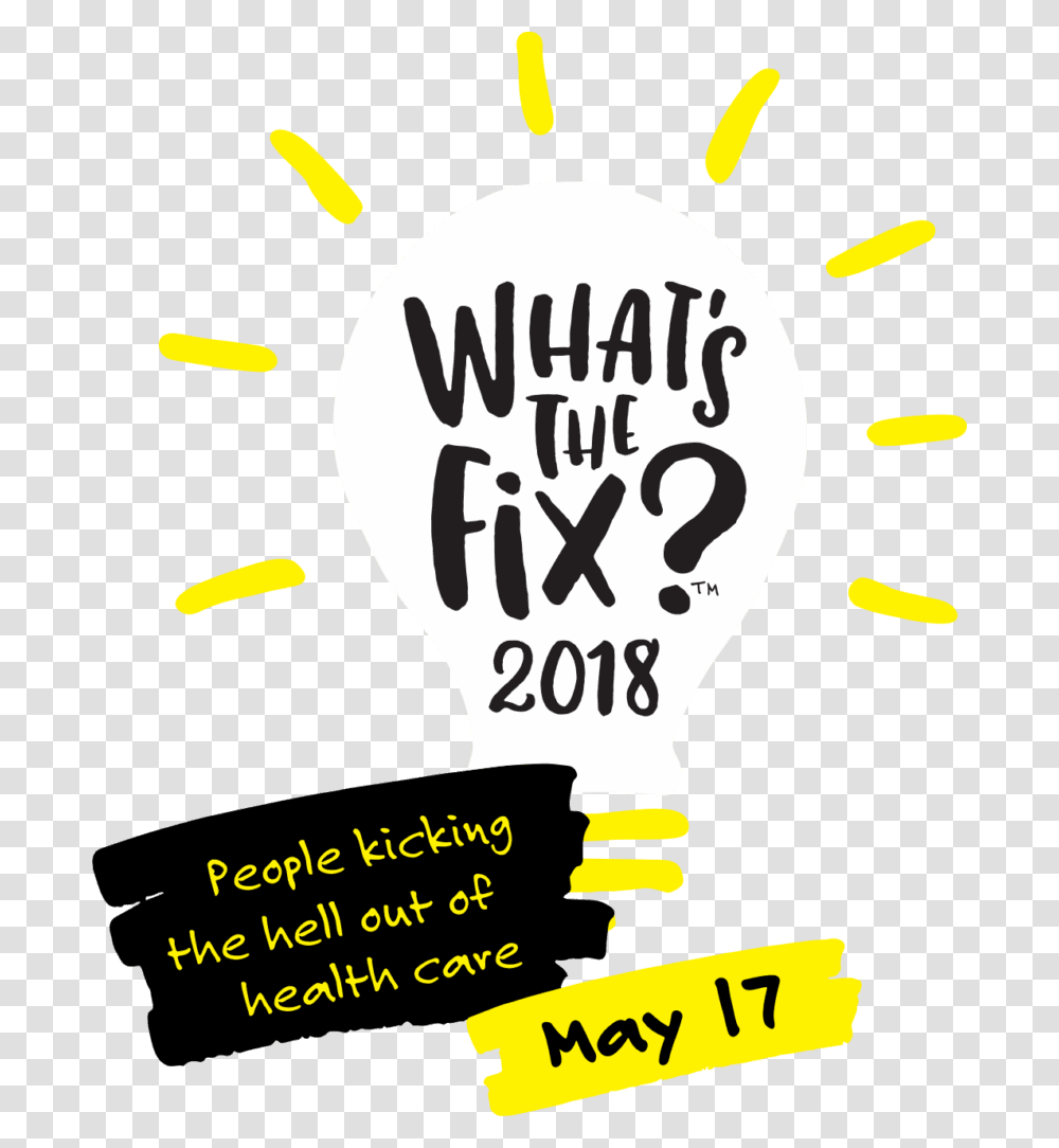 What's The Fix Conference Calligraphy, Light, Lightbulb, Label Transparent Png